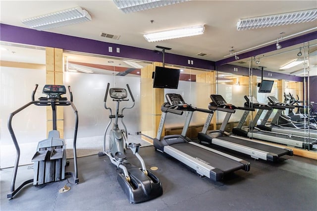 390 17th St NW Unit 2053, Atlanta, GA 30363 - view of gym