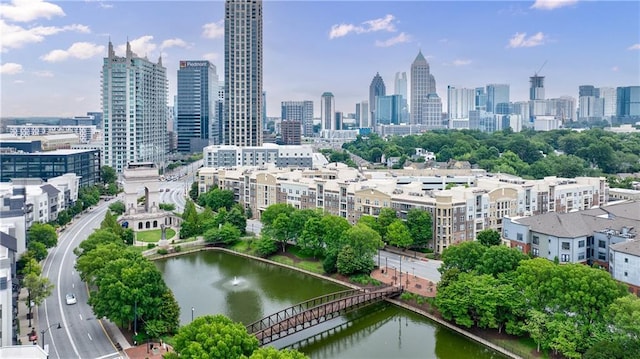 390 17th St NW Unit 2053, Atlanta, GA 30363 - skyline view with a nearby body of water
