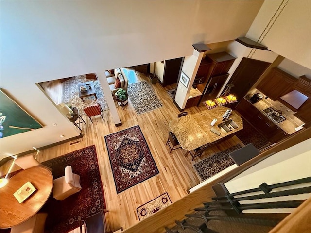 136 Timothy Park Ln, Athens, GA 30606 - living room featuring wood finished floors