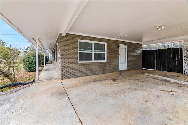 view of property entrance