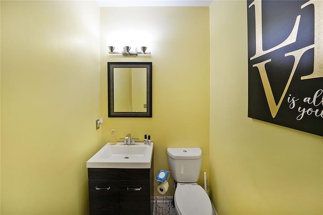 4321 Clairesbrook Ln, Acworth, GA 30101 - half bath with toilet and vanity