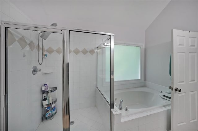 4321 Clairesbrook Ln, Acworth, GA 30101 - bathroom featuring a garden tub and a stall shower