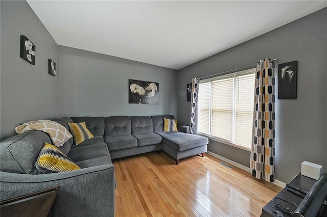 4321 Clairesbrook Ln, Acworth, GA 30101 - living room with light wood-style floors and baseboards