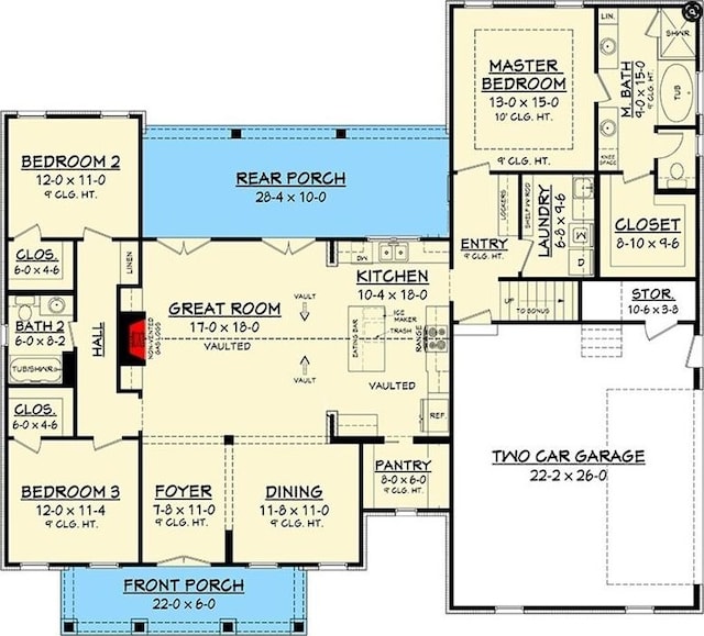 154 Pope Paul Path, Dallas, GA 30132 - plan
