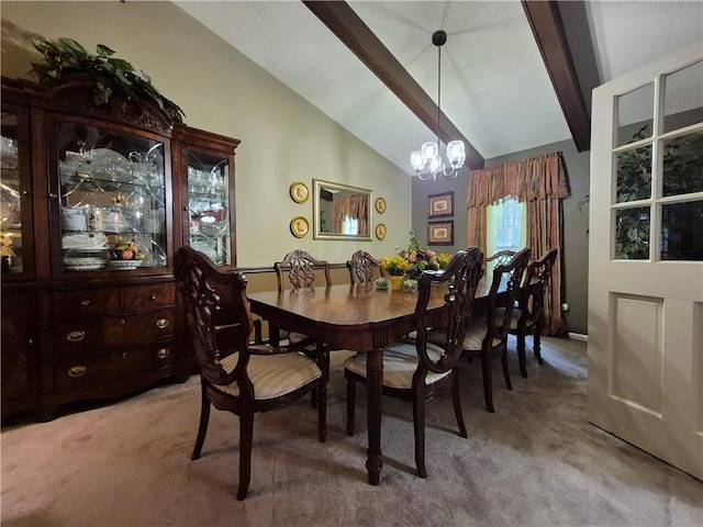 4094 Carlisle Pl, Stone Mountain, GA 30083 - dining room featuring light colored carpet and a chandelier