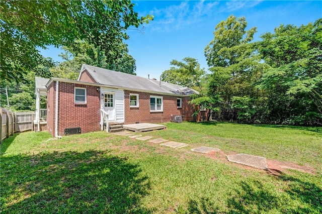 1544 Brewer Blvd SW, Atlanta, GA 30310 - rear view of house featuring brick siding