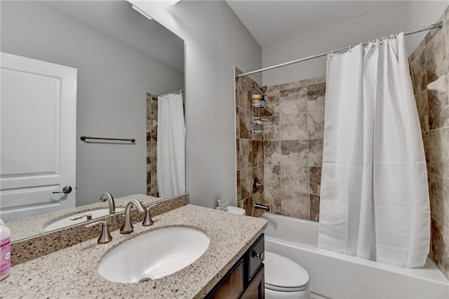 5770 Bridleton Xing, Suwanee, GA 30024 - full bath with vanity, toilet, and shower / bath combo