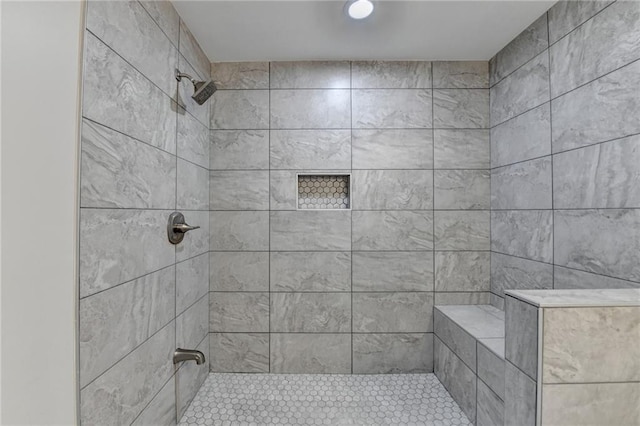 5770 Bridleton Xing, Suwanee, GA 30024 - bathroom featuring tiled shower