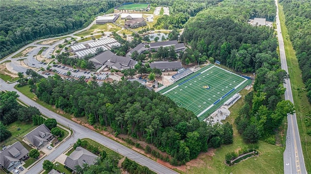 1000 Eight Knot Ct, Greensboro, GA 30642 - aerial view of property and surrounding area with a forest