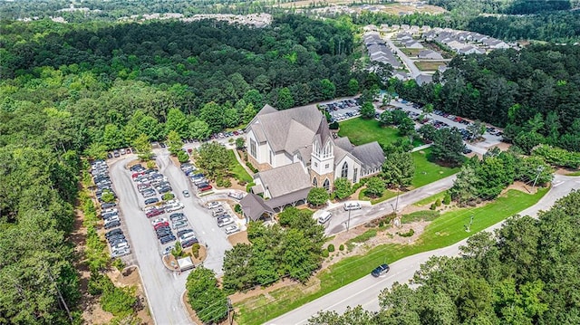 1000 Eight Knot Ct, Greensboro, GA 30642 - aerial view of property and surrounding area featuring a forest