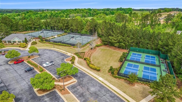 1000 Eight Knot Ct, Greensboro, GA 30642 - bird's eye view of a heavily wooded area