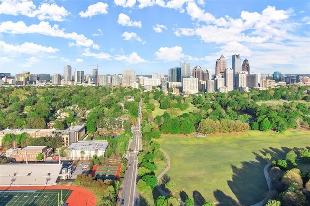 220 Renaissance Pkwy NE Unit 1105, Atlanta, GA 30308 - view of city skyline with a tree filled landscape