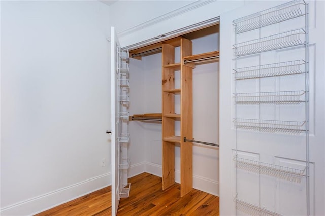 view of closet