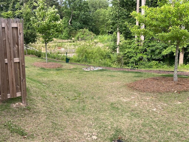 view of yard