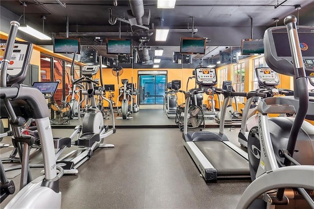 1101 Juniper St NE Unit 1012, Atlanta, GA 30309 - view of exercise room