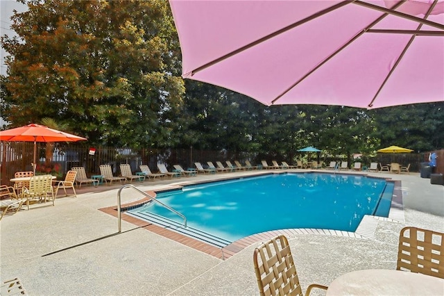 1101 Juniper St NE Unit 1012, Atlanta, GA 30309 - community pool featuring a patio