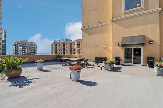 1101 Juniper St NE Unit 1012, Atlanta, GA 30309 - surrounding community with a patio and a city view