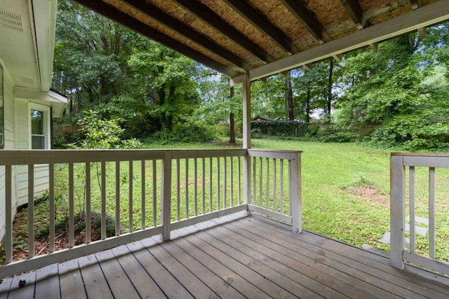 1353 Litchfield Ct, Snellville, GA 30078 - deck featuring a yard