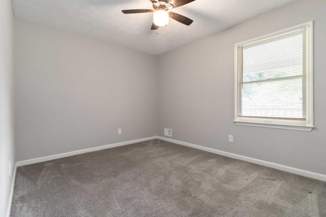 1353 Litchfield Ct, Snellville, GA 30078 - carpeted empty room with baseboards and a ceiling fan