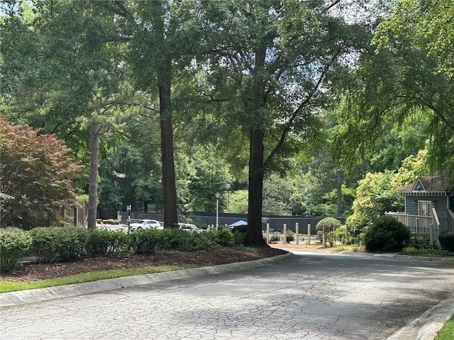 1384 N Crossing Dr NE, Atlanta, GA 30329 - view of asphalt street featuring curbs
