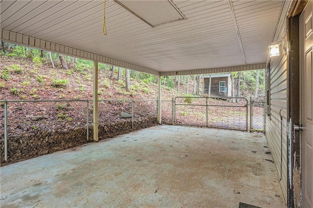 725 Bearmeat Spur, Hiawassee, GA 30546 - view of patio with fence