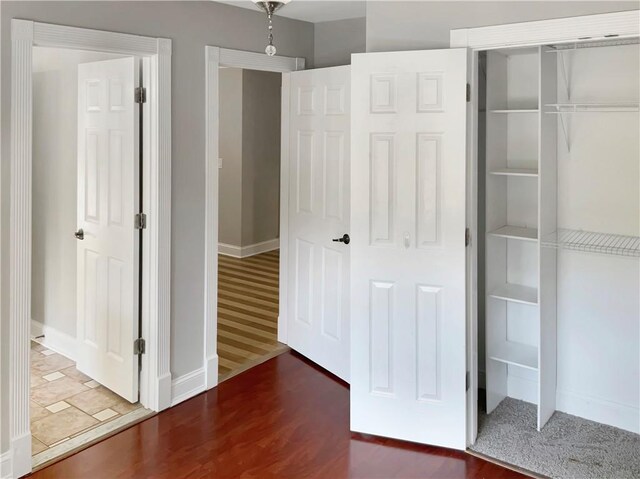 view of closet