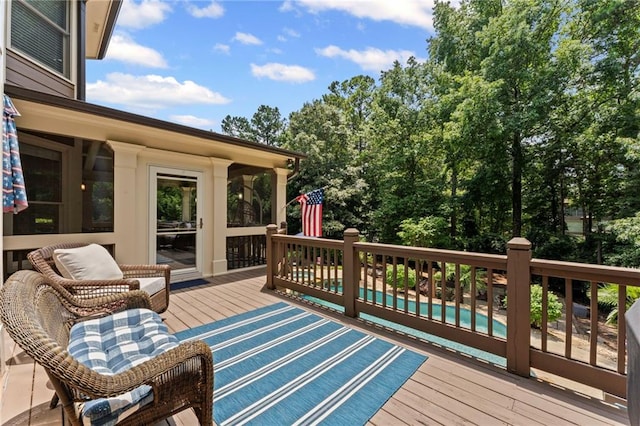 3560 Greenside Ct, Dacula, GA 30019 - view of deck