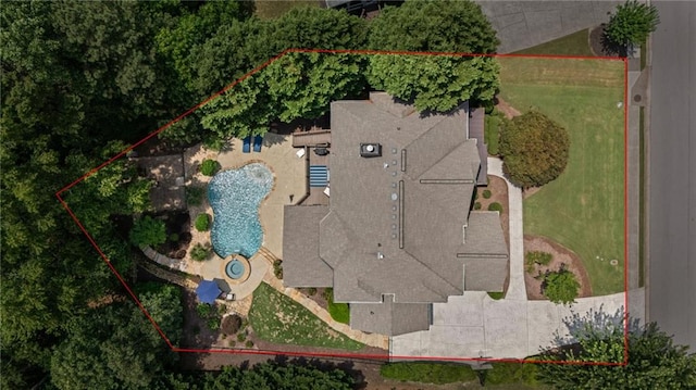 3560 Greenside Ct, Dacula, GA 30019 - view of subject property with property parcel outlined