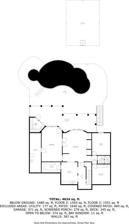 3560 Greenside Ct, Dacula, GA 30019 - view of room layout