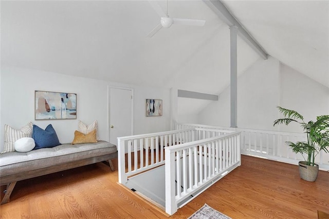 343 Josephine St NE, Atlanta, GA 30307 - bedroom featuring wood finished floors and a ceiling fan