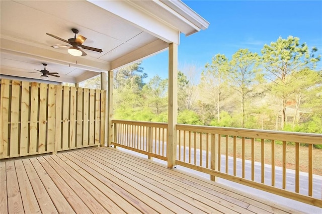 541 Fundao Ln, Lawrenceville, GA 30046 - deck with a ceiling fan