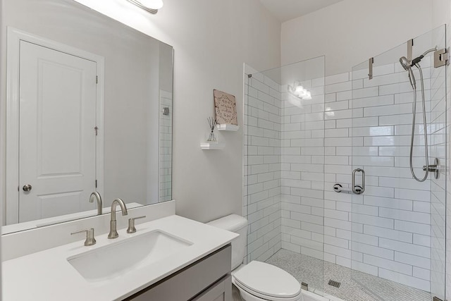 1459 Bennett Creek Ovlk, Suwanee, GA 30024 - bathroom featuring a shower stall and vanity