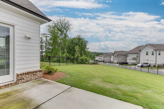 1459 Bennett Creek Ovlk, Suwanee, GA 30024 - fenced backyard with a patio and a residential view