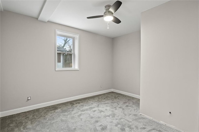 1320 Melbenan Dr, Atlanta, GA 30311 - carpeted spare room featuring a ceiling fan and baseboards