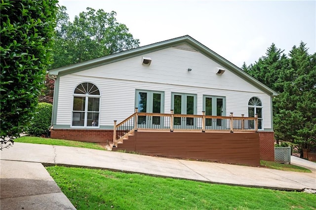 5102 Chastleton Dr, Stone Mountain, GA 30087 - view of back of property