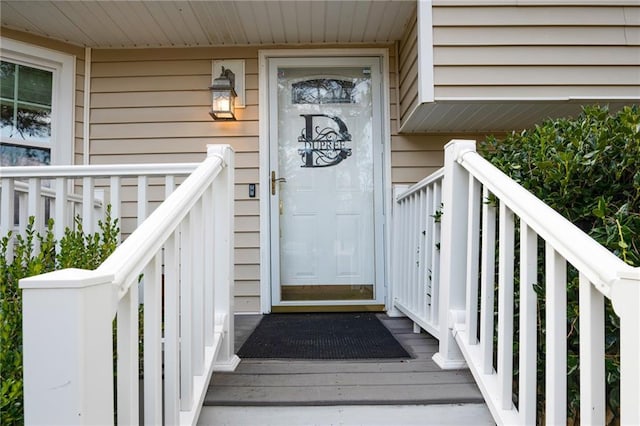 view of property entrance