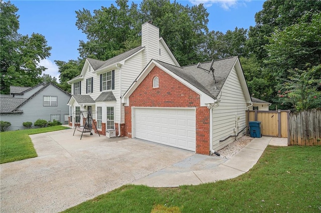 2949 Maple Walk Ct, Lawrenceville, GA 30044 - view of front property featuring a garage and a front yard