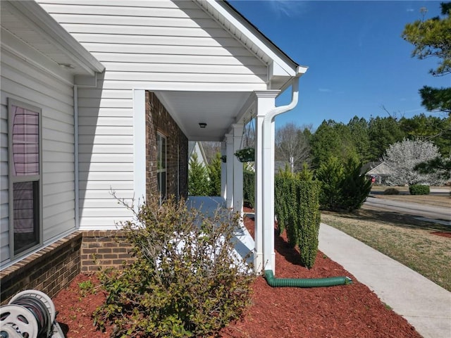 view of patio / terrace featuring covered porch