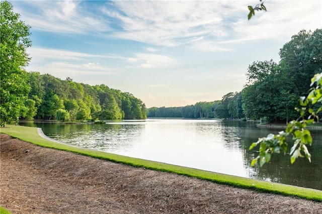 property view of water