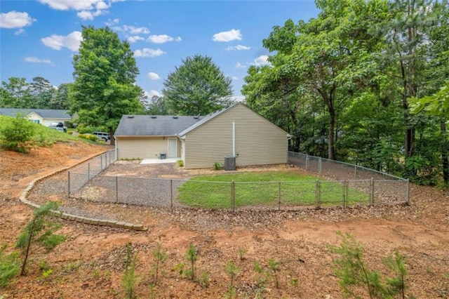5375 Mountain View Pkwy, Lula, GA 30554 - back of house with a fenced backyard