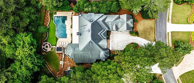 drone / aerial view