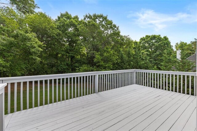 9507 Greens Mill Ct, Loganville, GA 30052 - wooden deck with a lawn