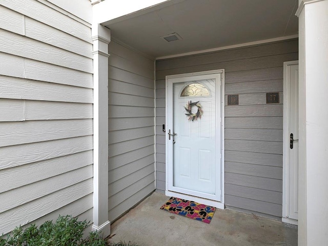 view of property entrance