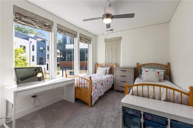 307 Cedar Dust Dr, Decatur, GA 30030 - carpeted bedroom with a ceiling fan