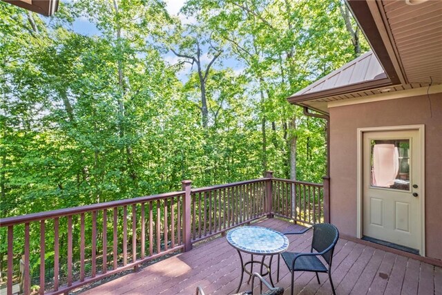 6324 Chesla Dr, Gainesville, GA 30506 - view of deck