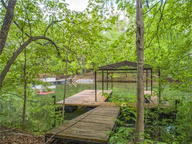 6324 Chesla Dr, Gainesville, GA 30506 - dock featuring a water view