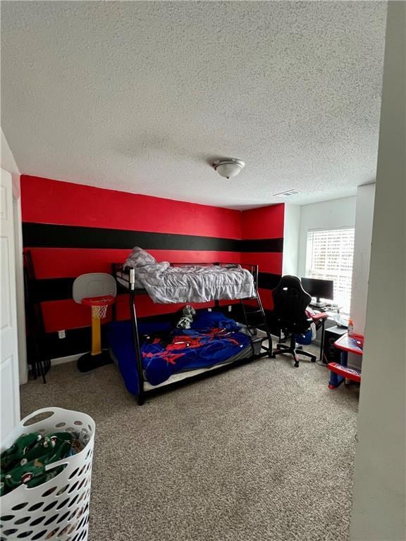 1731 Pryor Rd SW Unit 307, Atlanta, GA 30315 - carpeted bedroom with a textured ceiling