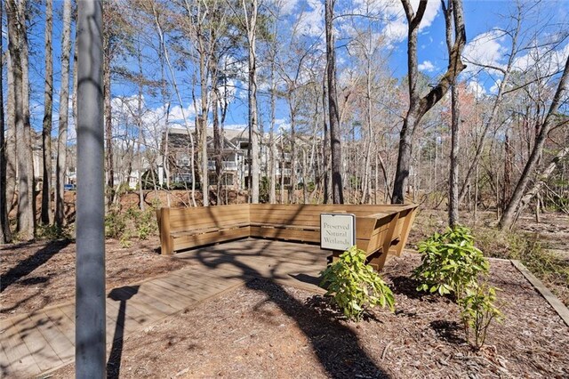 1024 Whitshire Way, Alpharetta, GA 30004 - view of yard