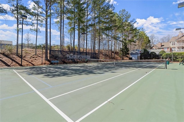 1024 Whitshire Way, Alpharetta, GA 30004 - view of tennis court