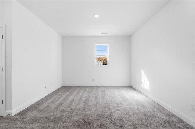 1495 Auburn Glen Rd, Dacula, GA 30019 - empty room featuring carpet flooring, baseboards, and recessed lighting